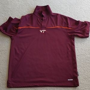 Virginia Tech Nike polo shirt, XL
